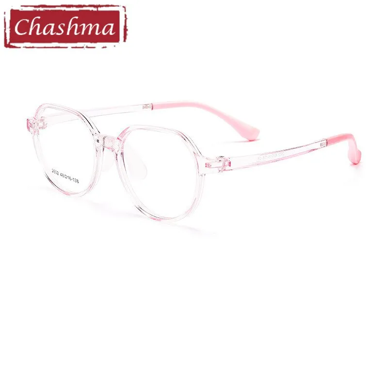 Chashma Unisex Children's Full Rim Round Tr 90 Titanium Eyeglasses 2602