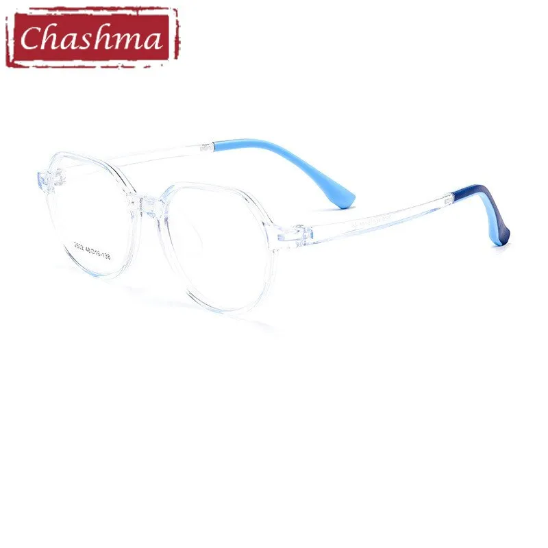 Chashma Unisex Children's Full Rim Round Tr 90 Titanium Eyeglasses 2602