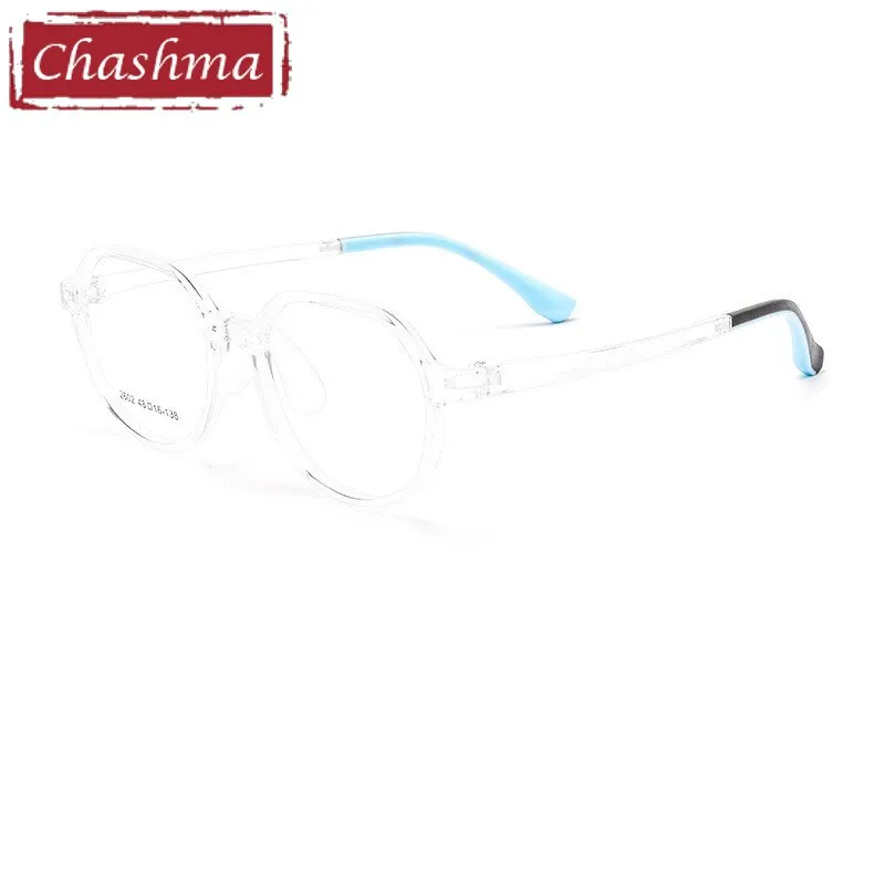 Chashma Unisex Children's Full Rim Round Tr 90 Titanium Eyeglasses 2602