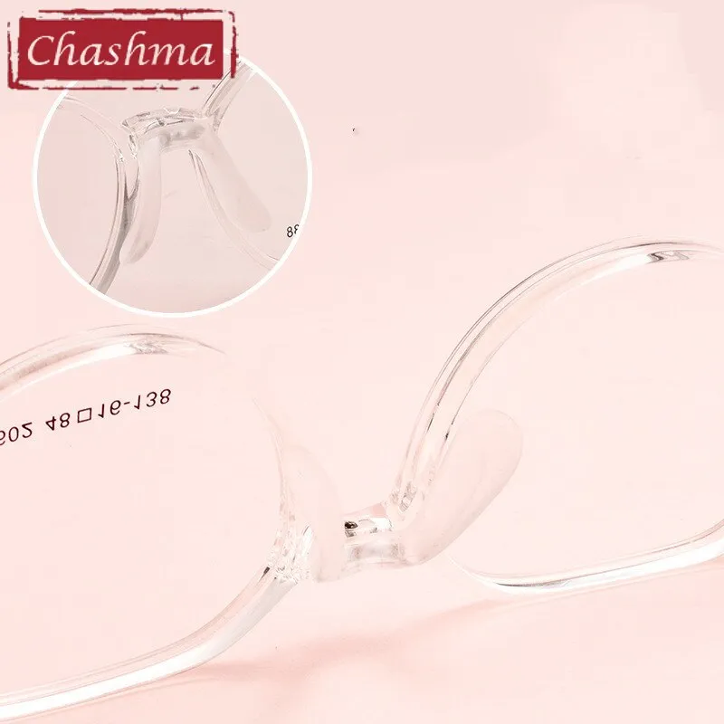 Chashma Unisex Children's Full Rim Round Tr 90 Titanium Eyeglasses 2602