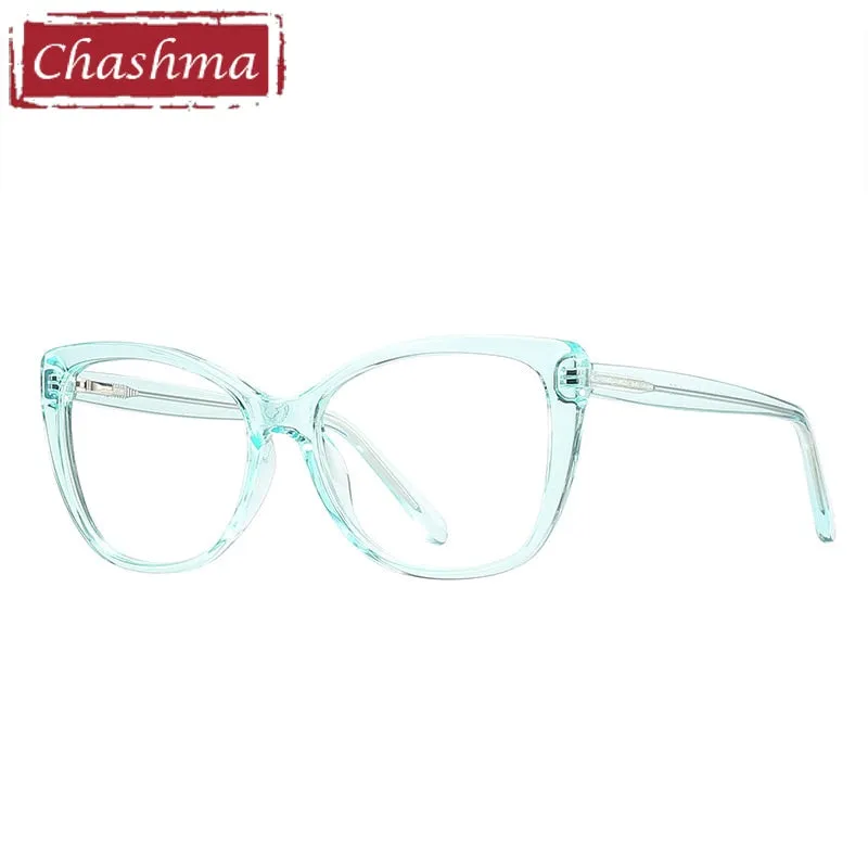 Chashma Women's Full Rim Cat Eye Acetate Eyeglasses 2005