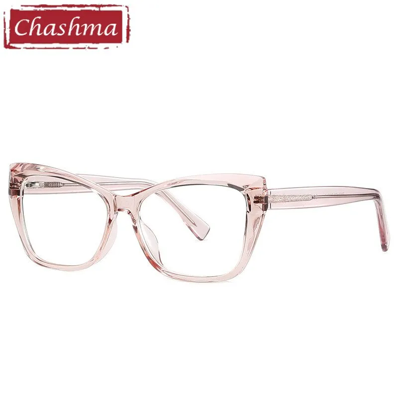 Chashma Women's Full Rim Cat Eye Alloy Acetate Eyeglasses 2002