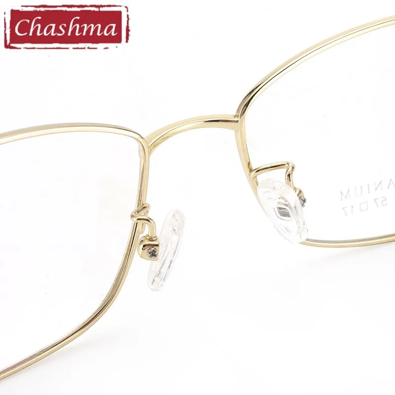 Chashma Women's Full Rim Square Titanium 9100