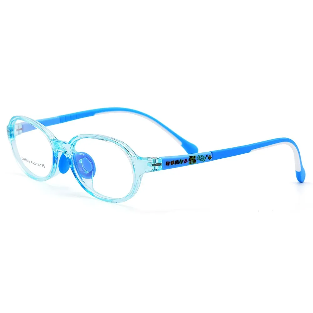 Children's Eyeglasses Ultra-light Flexible TR90 Silica Gel Frame Cx68013