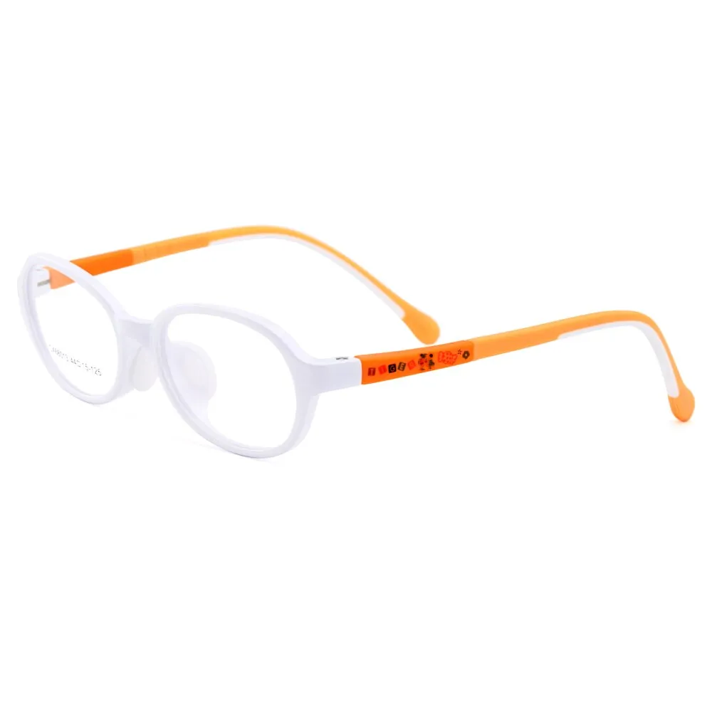 Children's Eyeglasses Ultra-light Flexible TR90 Silica Gel Frame Cx68013