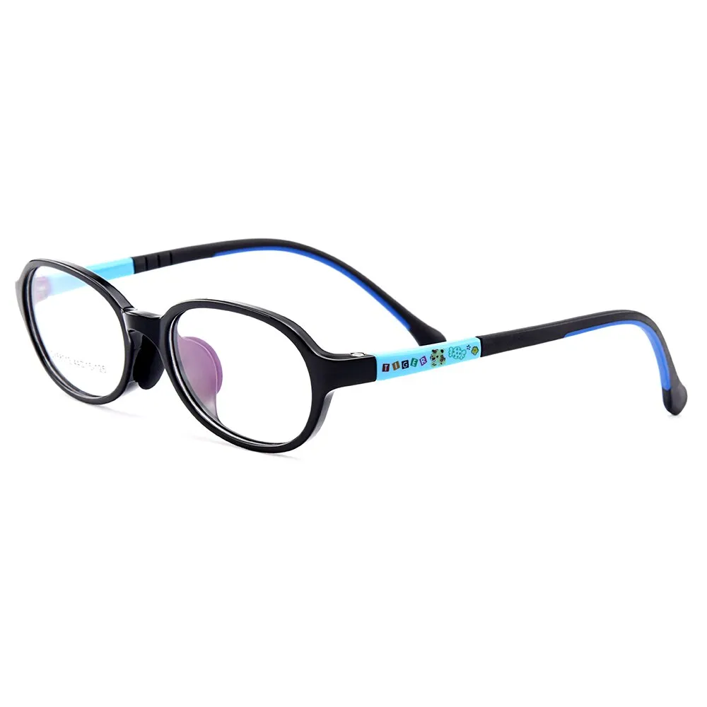 Children's Eyeglasses Ultra-light Flexible TR90 Silica Gel Frame Cx68013