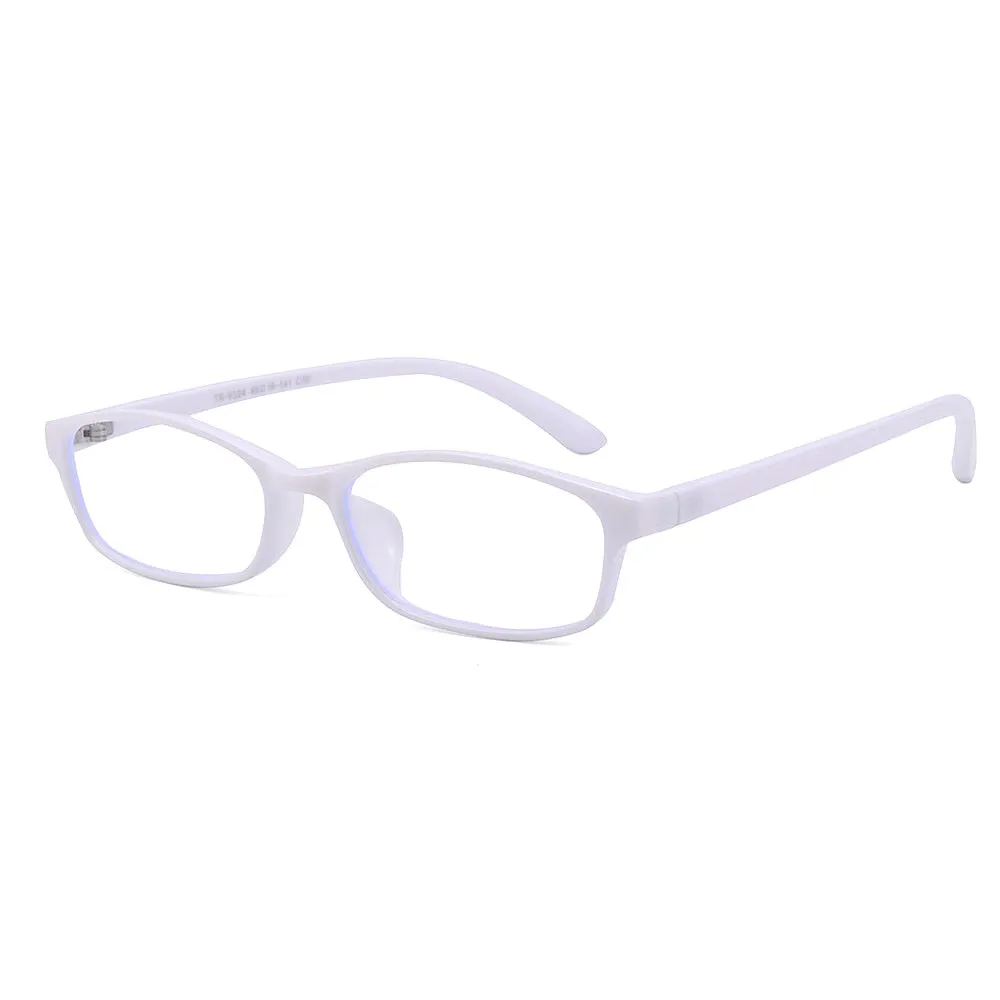 Cubojue Unisex Full Rim Square Tr 90 Titanium Myopic Reading Glasses 9324m