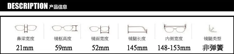 Cubojue Unisex Full Rim Thick Square Tr 90 Titanium Myopic Reading Glasses