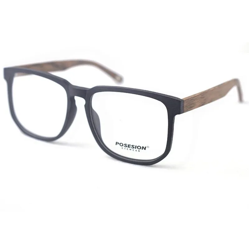 Cubojue Unisex Oversized Square Acetate Eyeglasses PS5104