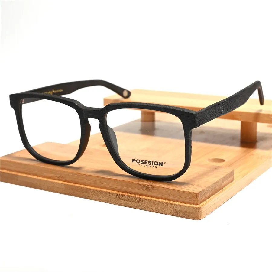 Cubojue Unisex Oversized Square Acetate Eyeglasses PS5104