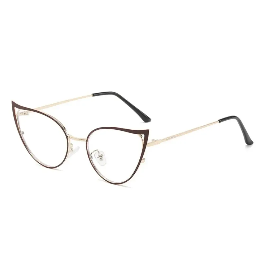 Fashion High Quality Metal Blue Light Blocking Fashion Women Computer Eyeglasses Optical Spectacle Eye Protection Glass Eyewear