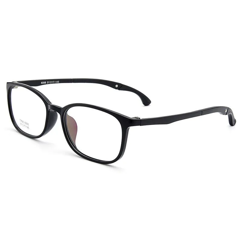 Gmei Men's Eyeglasses Ultra-Light Tr90 With Hangers Plastic M6066