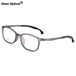 Gmei Men's Eyeglasses Ultra-Light Tr90 With Hangers Plastic M6066