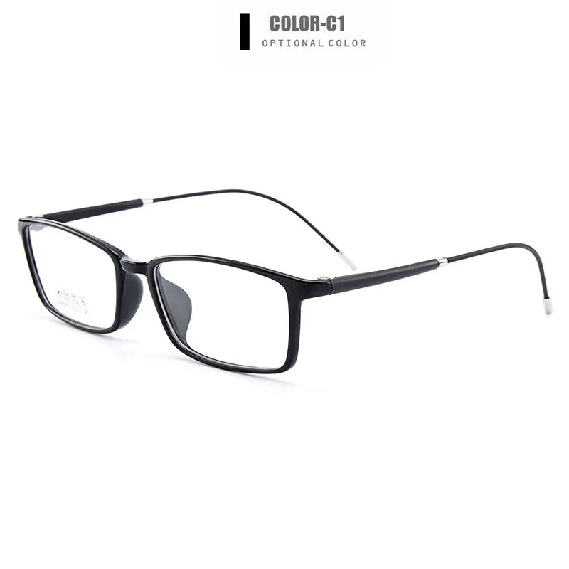 Gmei Men's Eyeglasses Ultralight Tr90 Square Frame M3005