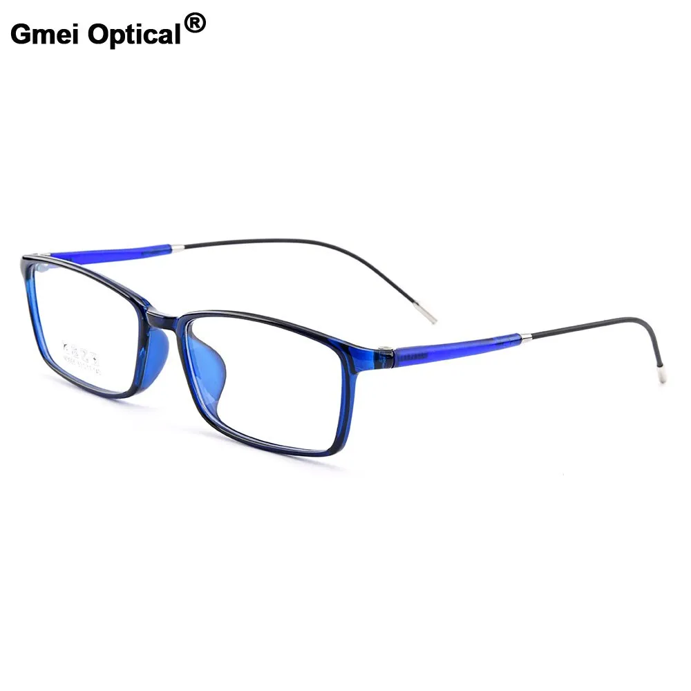 Gmei Men's Eyeglasses Ultralight Tr90 Square Frame M3005