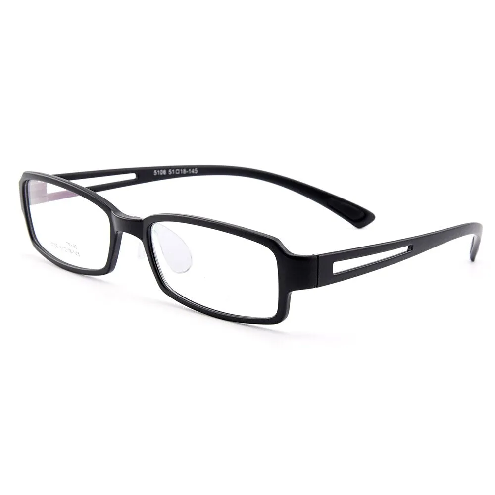 Gmei Unisex Eyeglasses Ultra-Light Tr90 Plastic With Saddle Bridge M5106