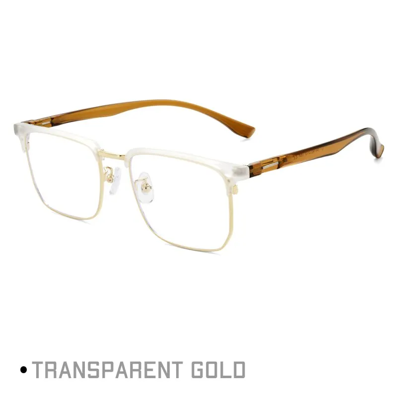 Gmei Unisex Full Rim Square Tr 90 Alloy Eyeglasses Tm12