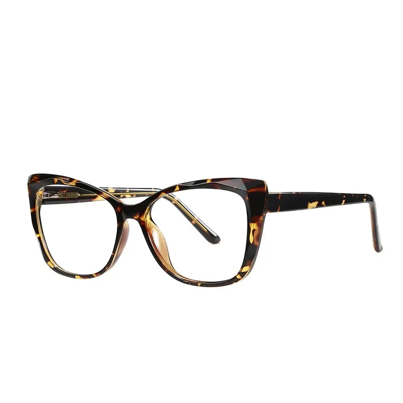 Gmei Women's Eyeglasses Acrylic Tr90 Cp Cat Eye Frame 2001