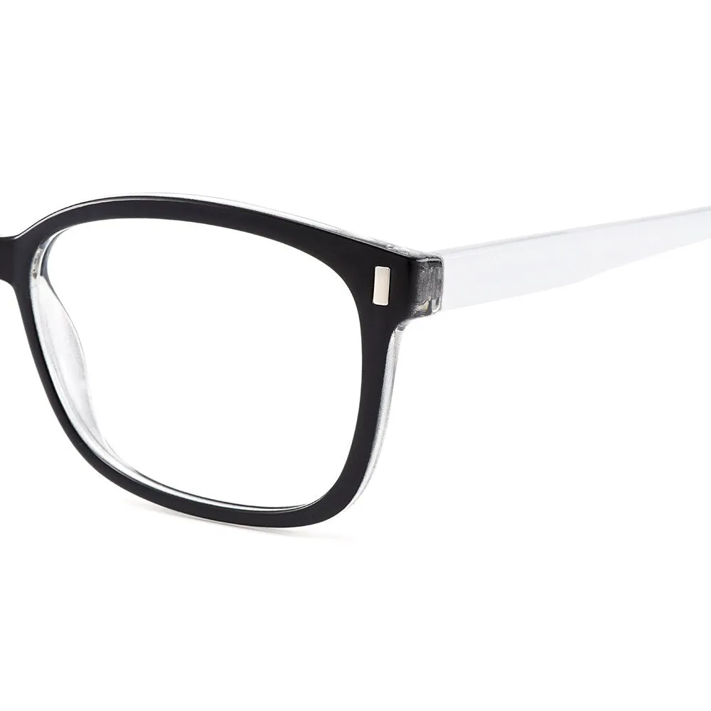 Gmei Women's Eyeglasses Square Full Rim Plastic H8002