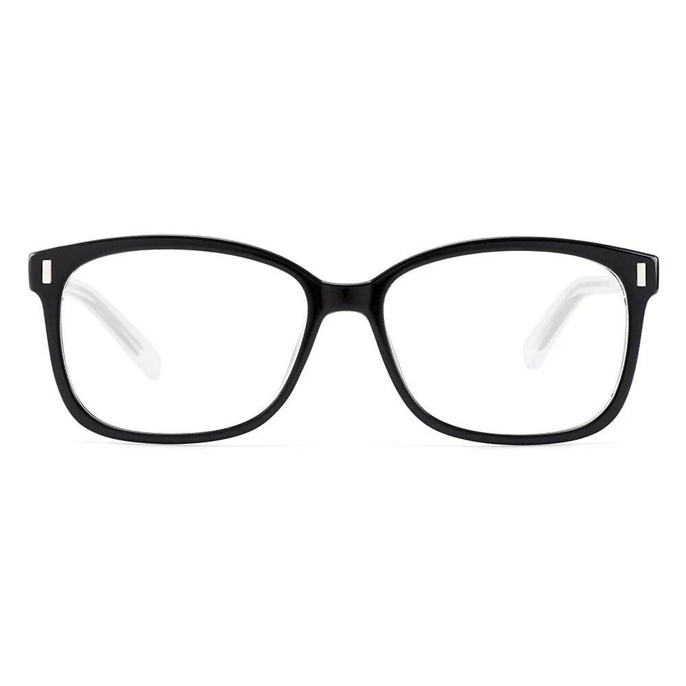 Gmei Women's Eyeglasses Square Full Rim Plastic H8002