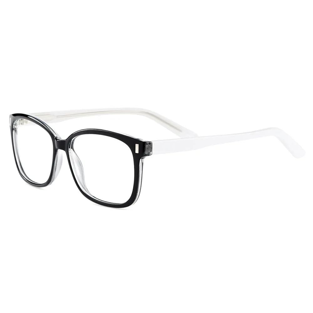 Gmei Women's Eyeglasses Square Full Rim Plastic H8002