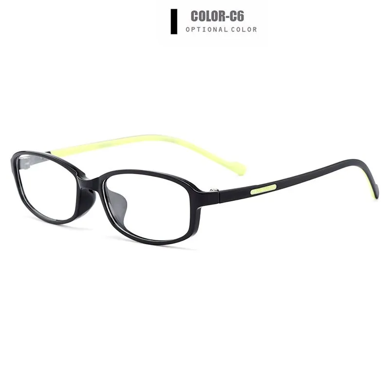 Gmei Women's Eyeglasses Ultralight Tr90 Square Plastic Small Face M8034