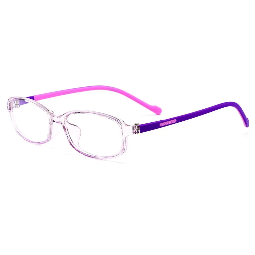 Gmei Women's Eyeglasses Ultralight Tr90 Square Plastic Small Face M8034