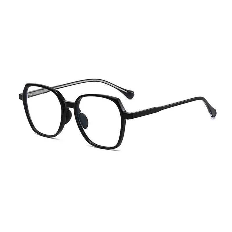 Handoer Unisex Full Rim Polygonal Square Tr 90 Eyeglasses Ld208