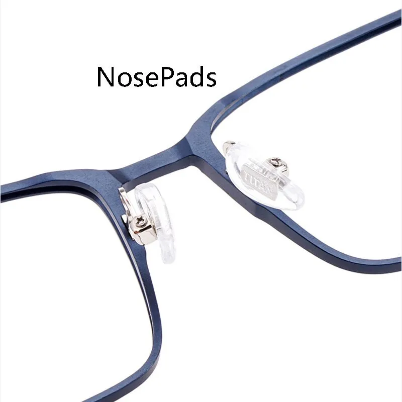 Handoer Unisex Full Rim Square Aluminum Magnesium Alloy Eyeglasses 5051