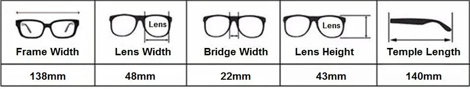 Hdcrafter Unisex Full Rim Round Screwless Titanium Frame Eyeglasses 28607