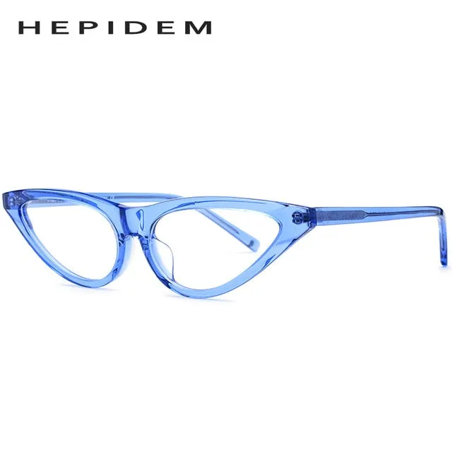 Hepidem Women's Eyeglasses Acetate Cat Eye 9115