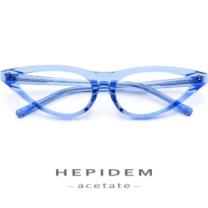 Hepidem Women's Eyeglasses Acetate Cat Eye 9115