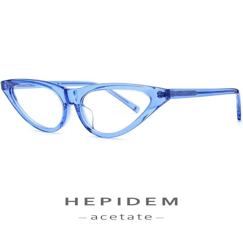 Hepidem Women's Eyeglasses Acetate Cat Eye 9115