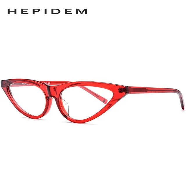 Hepidem Women's Eyeglasses Acetate Cat Eye 9115