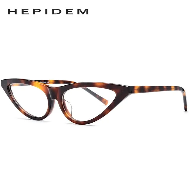 Hepidem Women's Eyeglasses Acetate Cat Eye 9115