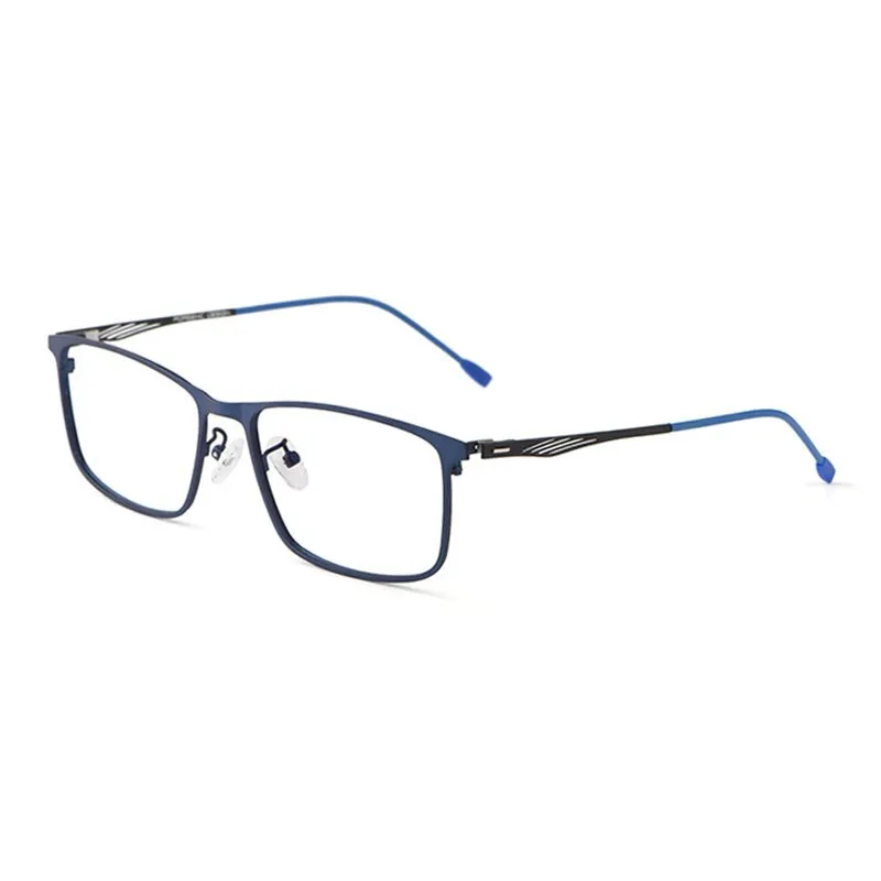 Hotochki Men's Full Rim Alloy Frame Eyeglasses 8835