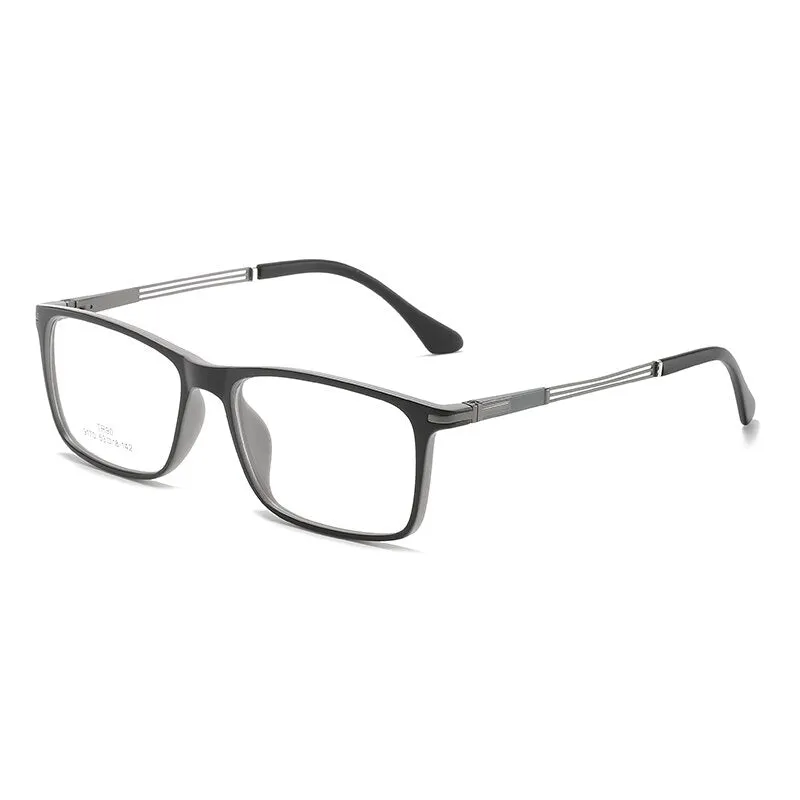 Hotochki Unisex Full Rim Aluminum Magnesium Frame Eyeglasses 9170