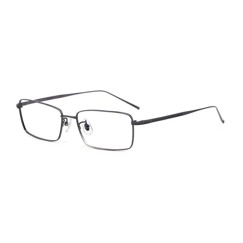 Hotochki Unisex Full Rim Beta Titanium Electro Plated Frame Eyeglasses 10109