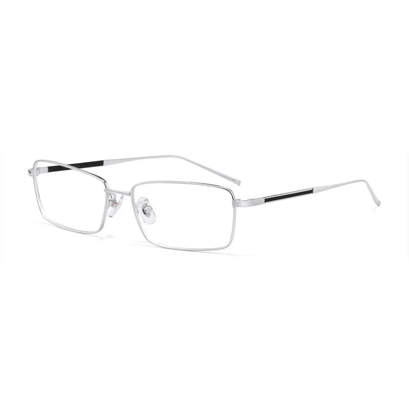 Hotochki Unisex Full Rim Beta Titanium Electro Plated Frame Eyeglasses 10109