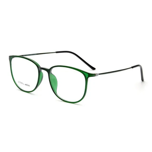 Hotochki Unisex Full Rim Square Tr 90 Slim Eyeglasses 2212