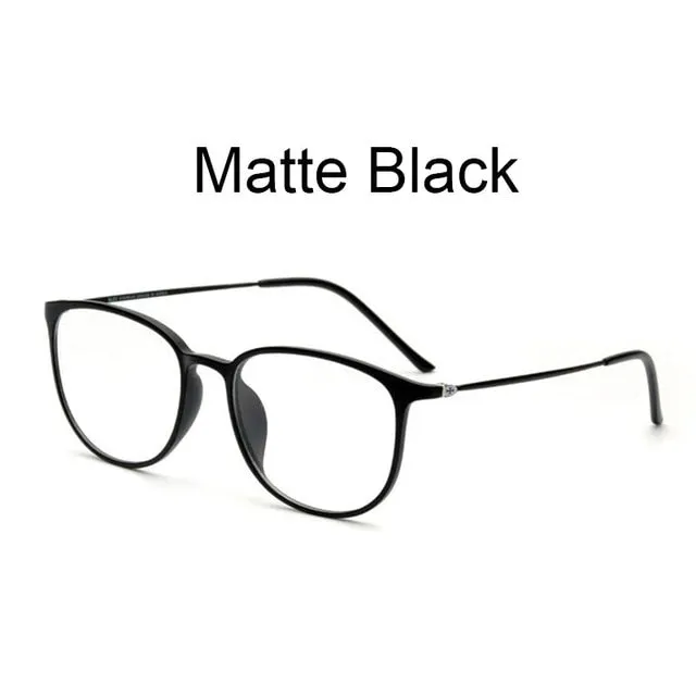 Hotochki Unisex Full Rim Square Tr 90 Slim Eyeglasses 2212