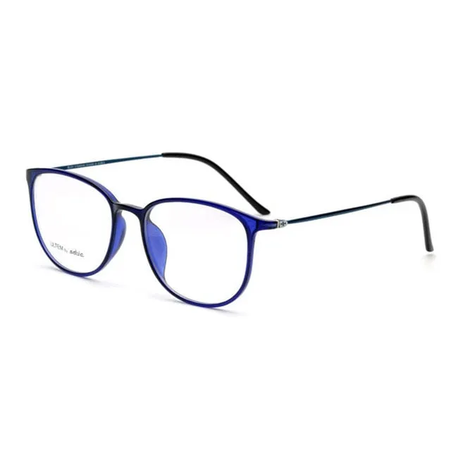 Hotochki Unisex Full Rim Square Tr 90 Slim Eyeglasses 2212