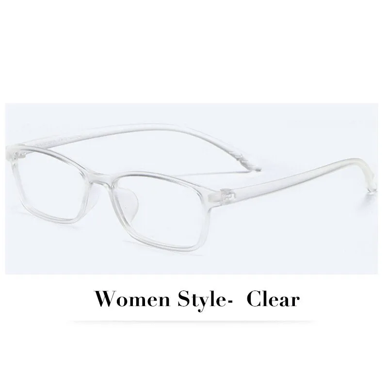 Hotochki Unisex Full Rim TR-90 Resin Frame Eyeglasses X1x2