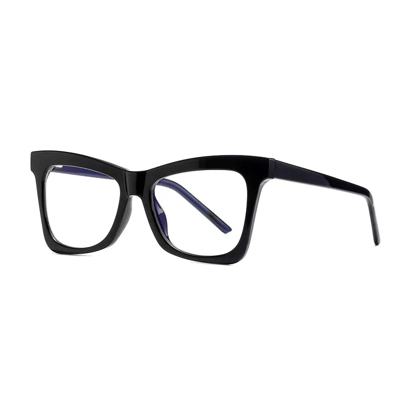 Hotochki Womens Full Rim Cat Eye Plastic Eyeglasses 2042