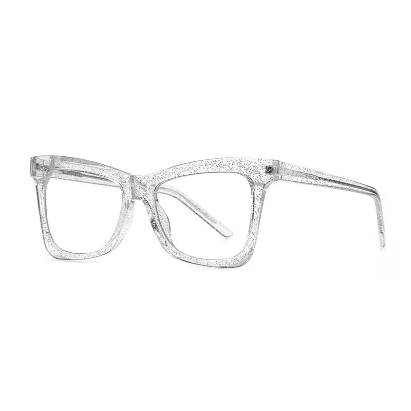 Hotochki Womens Full Rim Cat Eye Plastic Eyeglasses 2042