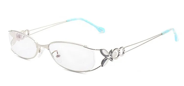 Hotochki Women's Full Rim Eyeglasses Butterfly Alloy 6150