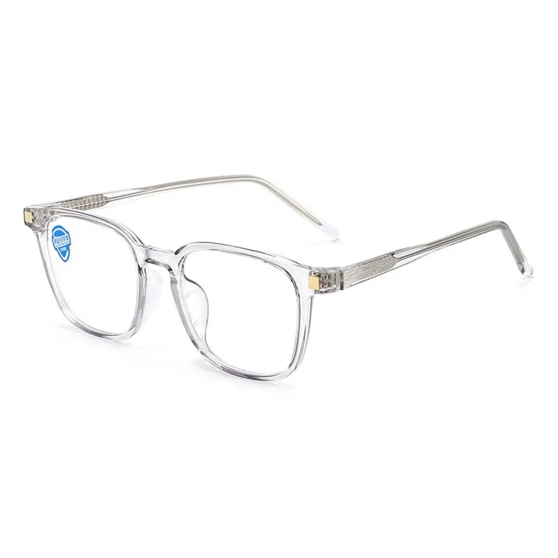 Hotony Unisex Full Rim Square Acetate Frame Eyeglasses 8845