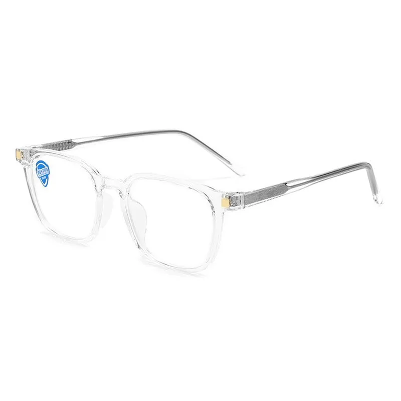 Hotony Unisex Full Rim Square Acetate Frame Eyeglasses 8845