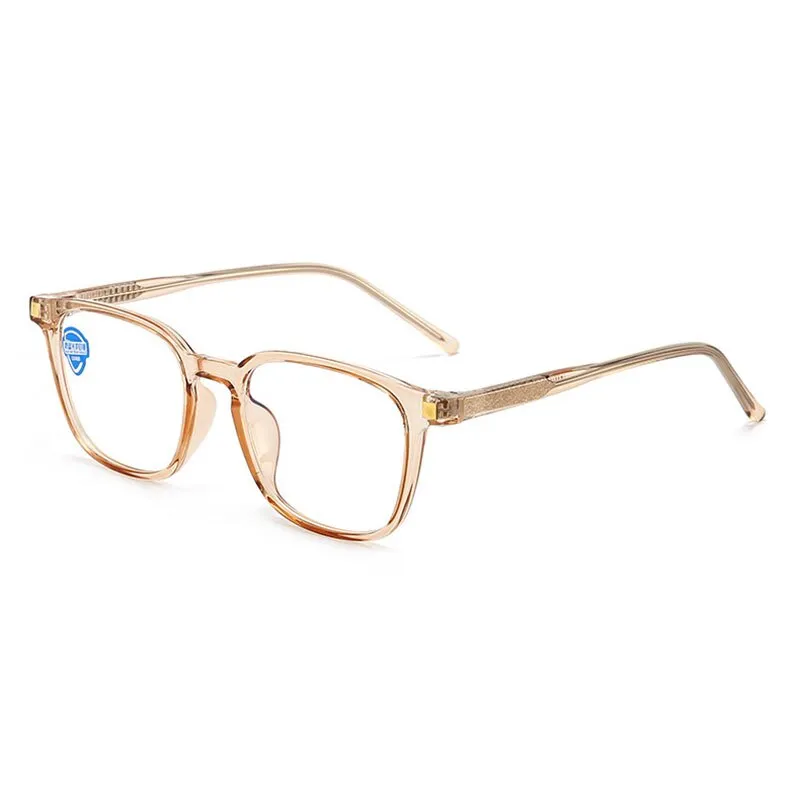 Hotony Unisex Full Rim Square Acetate Frame Eyeglasses 8845