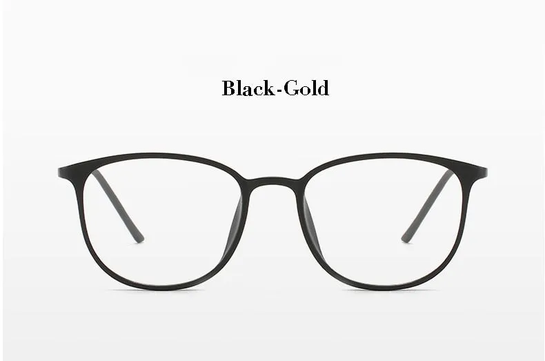 Hotony Unisex Full Rim Square TR 90 Alloy Frame Eyeglasses 2212